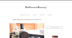 Desktop Screenshot of behonestbeauty.com